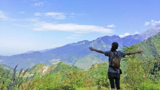 Beautiful view of himalaya valli near to Shree hari yoga school Dharamsala