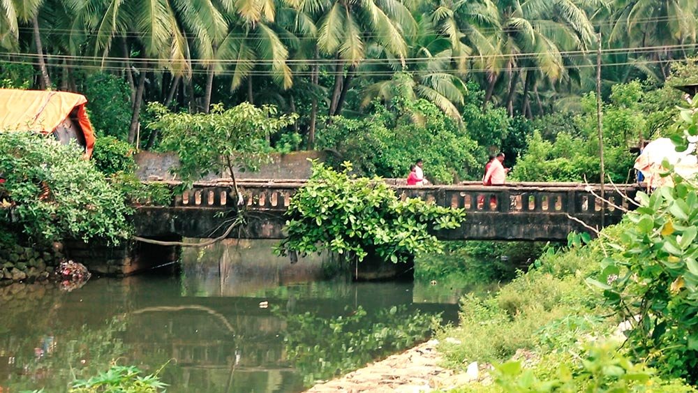 holy gokarna in india near shiva tempel