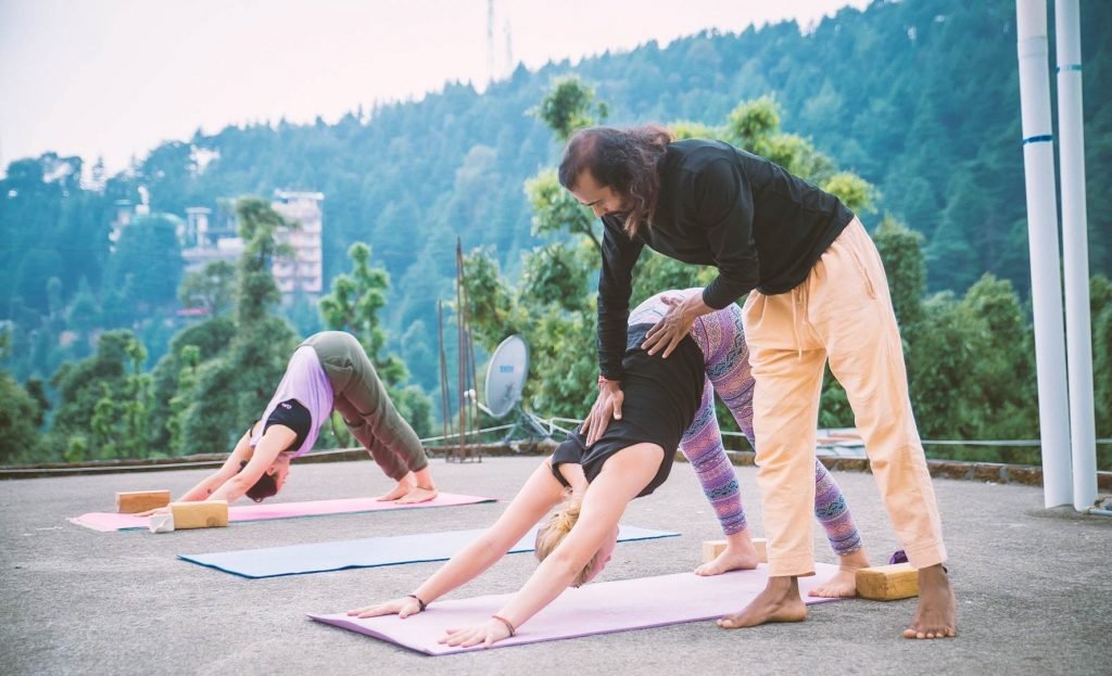 Ashtanga Yoga adjustment class 100 hour yttc | Yoga Teacher Training in India at Shree Hari School | Certified YTT course Ashtanga Yoga adjustment class 100 hour yttc