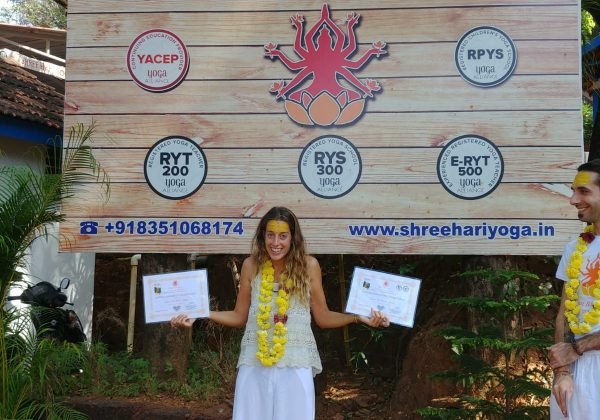 ciara | Yoga Teacher Training in India at Shree Hari School | Certified YTT course certified yoga teacher training