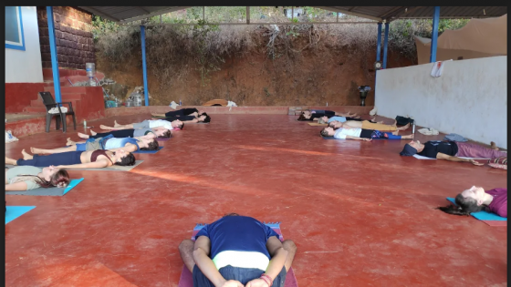 Yoga teacher training