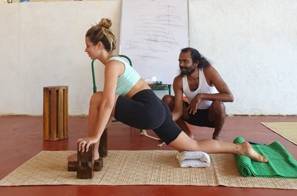 dragon pose | Yoga Teacher Training in India at Shree Hari School | Certified YTT course dragon pose