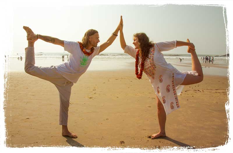 Double-Dance Pose students