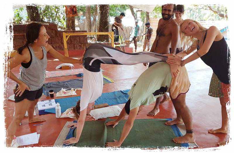 funalignment | Yoga Teacher Training in India at Shree Hari School | Certified YTT course yoga teaching practicum