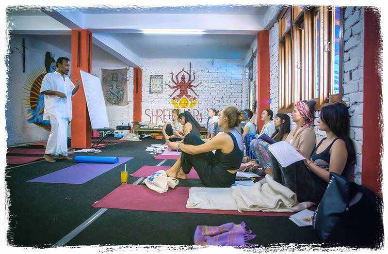 jaduclass | Yoga Teacher Training in India at Shree Hari School | Certified YTT course anatomy class dharamshala