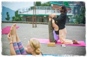 flexibillity, knee to head