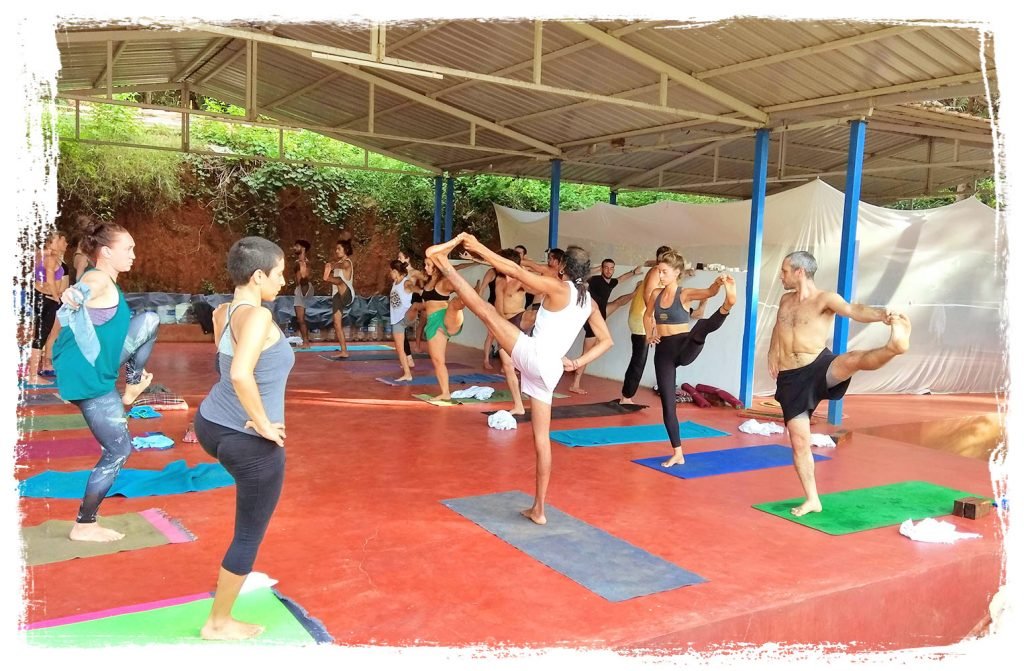 Ashtanga yoga outdoor