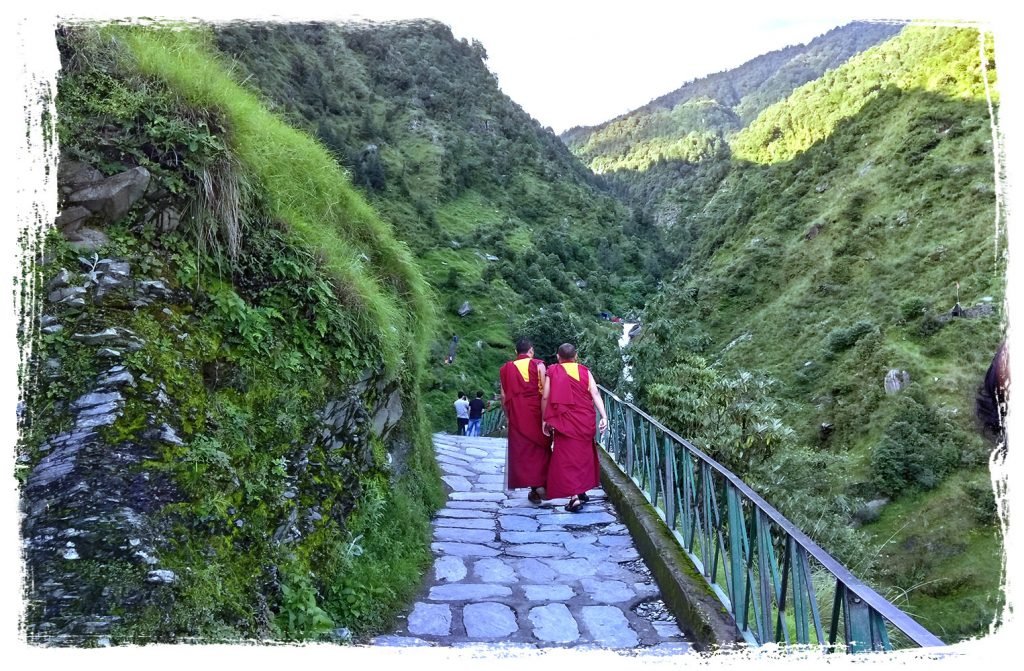 Monks in Dharamshala