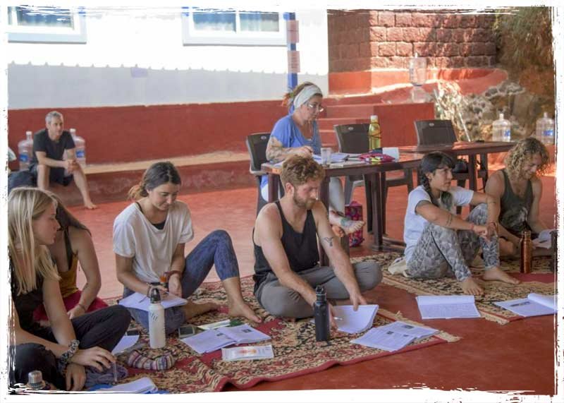 theoryclass | Yoga Teacher Training in India at Shree Hari School | Certified YTT course 500 hour theory class