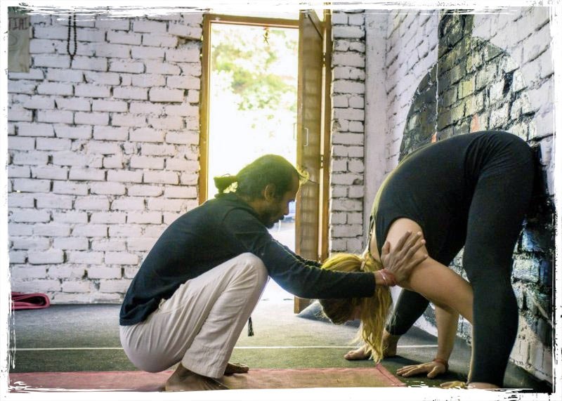 yoga-wall | Yoga Teacher Training in India at Shree Hari School | Certified YTT course wall yoga