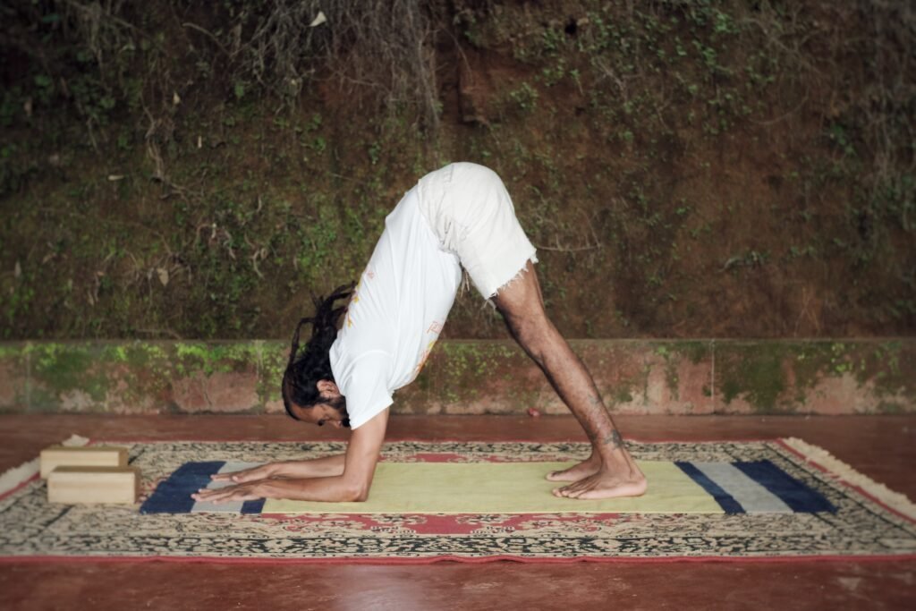 Ardha Pincha Mayurasana