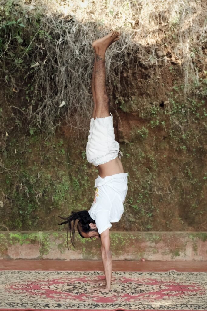 adho mukha vrksasana-2