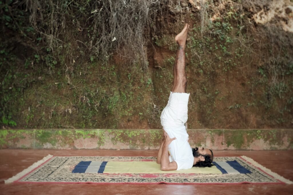 Salamba Sarvangasana