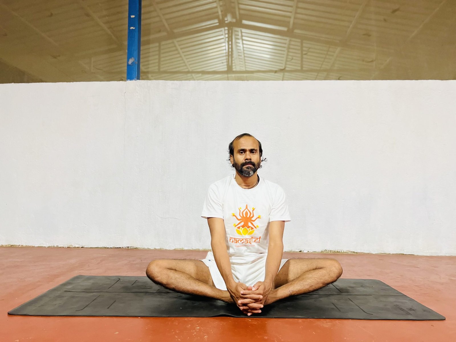 Bound Angle Pose Internationa yoga day